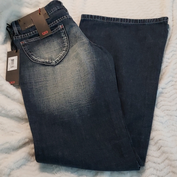 Q-GENE RAVE Low Rise Flare Leg Women's Jeans - Picture 4 of 16